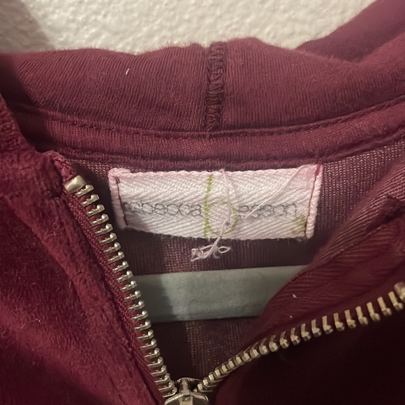 red velvet jogging suit - Picture 3 of 6